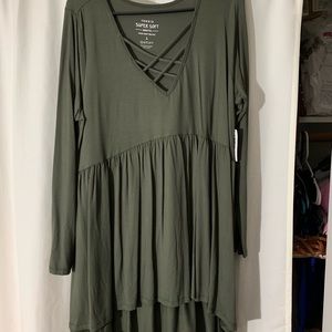 Torrid Criss cross top